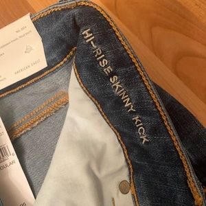 American Eagle jeans size 8 High Rise Skinny Kick